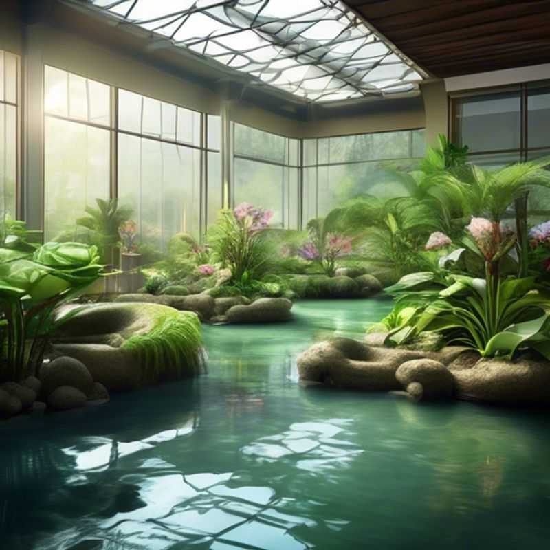 Jardin d'eau intérieur pour la maison