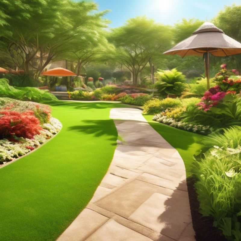 Mide el área de tu jardín o césped para determinar los suministros necesarios