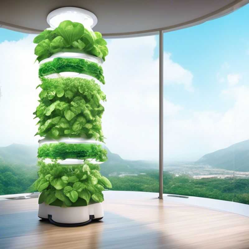 Jardim Vertical Auto&#45;Irrigado e Auto&#45;Fertilizado&#58; O Futuro do Cultivo em Casa