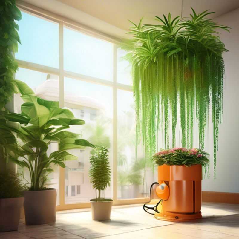 Sistema de rega automática para plantas de interior