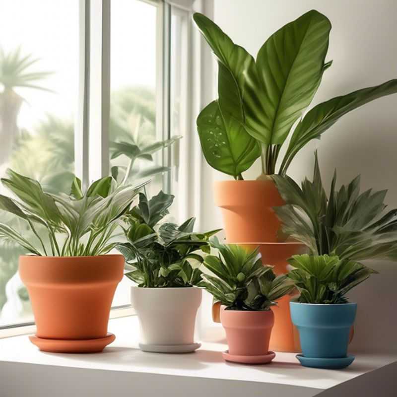 Des pots de plantes d'intérieur pour votre maison.