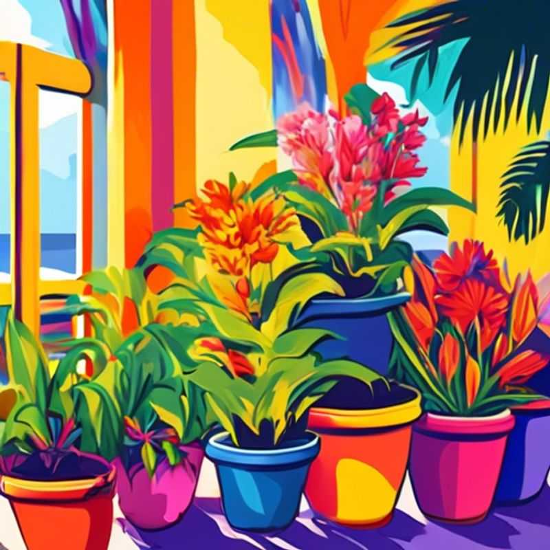 A close-up of various indoor flower pots, showcasing different materials, sizes, and styles.
