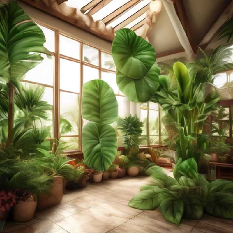 Plantas de interior de folhas grandes para sua casa