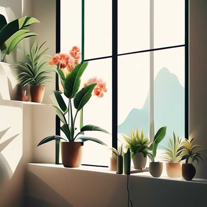 Plantas de interior floridas prontas para alegrar sua casa.