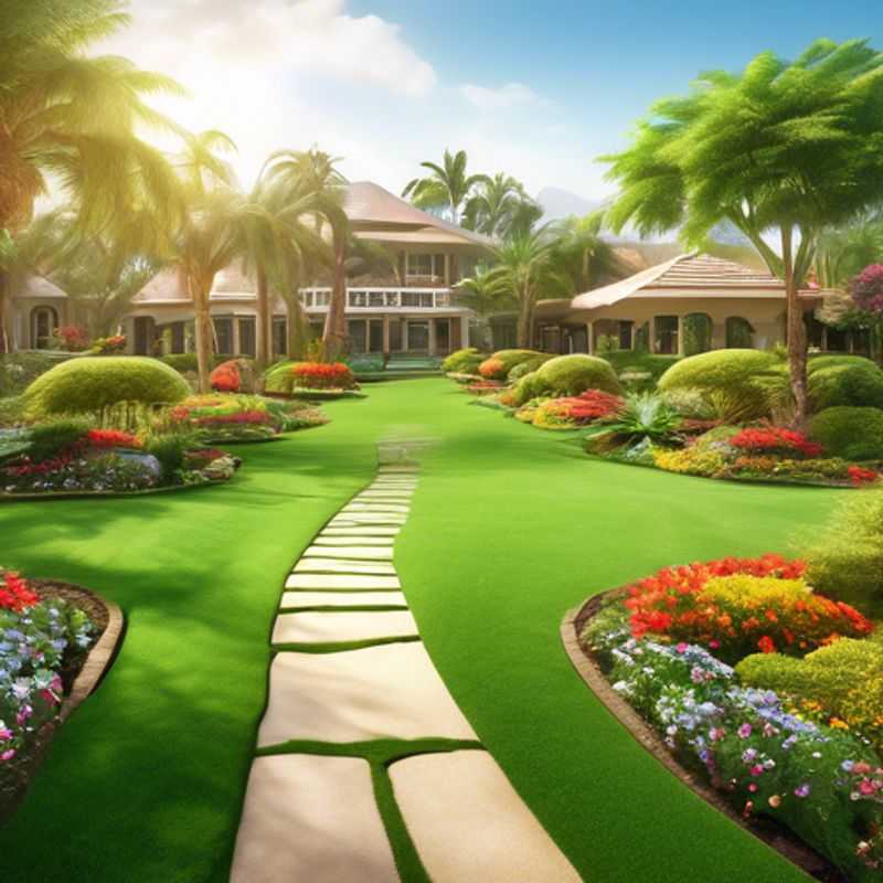 Herramientas y productos para el cuidado del césped y el jardín.
